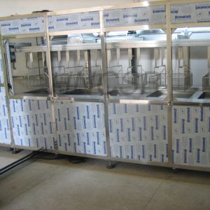 Customize Ultrasonic Cleaning System Ultrasonic Cleaner Machine With Feeding ,