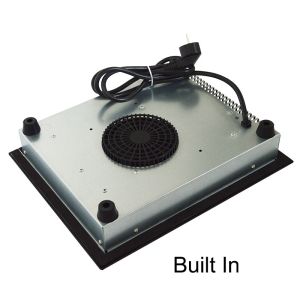 Stainless Steel Side ROHS Induction Hob Single Burner