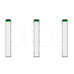 Stainless Steel Flap Barrier Turnstile with TTL232 Communication and 4 Pairs