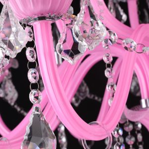 Bling crystal chandelier for wedding with lampshade (WH-CY-149)