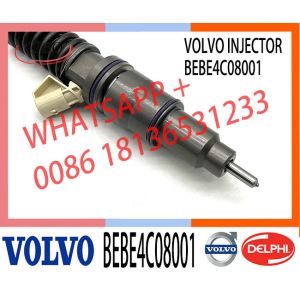 Excavator parts injector BEBE4C08001 2PINS diesel fuel injector 3829087 for for