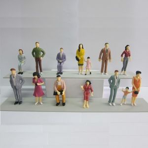 China 1:25 color figure--model figures,scale figure,painted figures,ABS figure,G gauge people,plastic mini  figures on sale