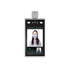 AI Face Recognition Body Heat Scanner For Access Control