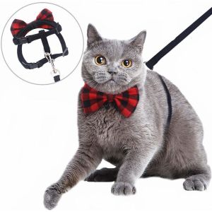 Cheap British Style Nylon Cat Collar With Removable Bowtie for sale