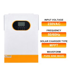 3.5kW 24V Solar Inverter Pure Sine Wave RS485 Lithium Communication 10ms