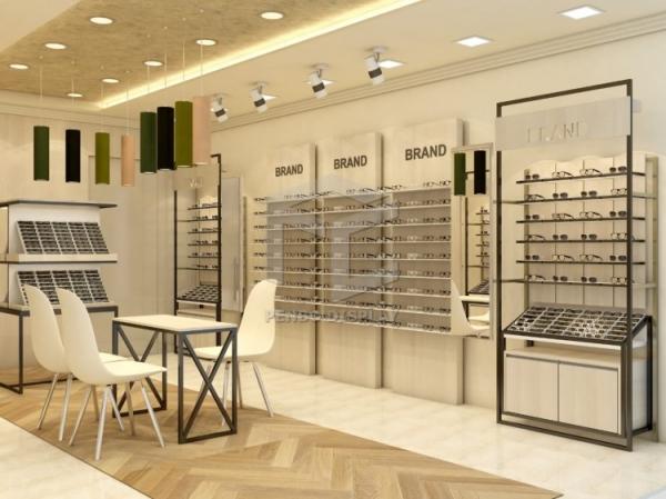 SGS Eyewear Optical Displays Counter