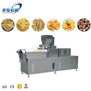 Cheap CE Certified 40kg/h Capacity Automatic Corn Chips Frying Machine for Snack Processing for sale