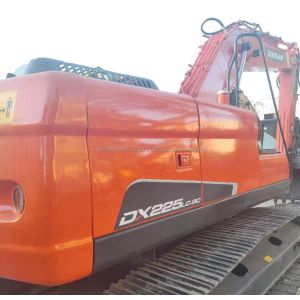 Cheap DOOSAN DH225 Excavator with Low Working Hours and Good Performance Doosan Engine for sale