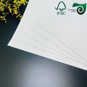 High Gloss One Side Coated Art Paper 70gsm For Labelling Application Glossy