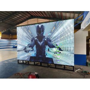 Indoor P3.91SMD Full Color LED Display Die-Cast Aluminum Screen 65410 Dots/Sqm