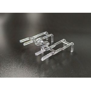 China Design / Custom Made OEM / ODM PC Material LED Light Guide Optical Feedback Colorless 50.9x13.9x12.4 on sale