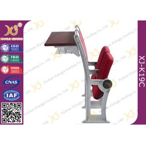 Non Armrest Multi - Layer Plywood Lecture Hall Seating With Fireproof Board