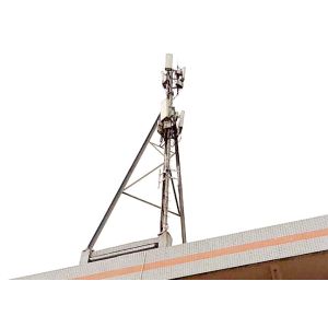Iso9001 Self Supporting Tripod Rooftop Cell Tower 15m Tv Transmitter Towers