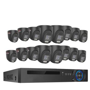 Customized 16 Channels indoor Face Detection H.265 4K 8MP Wired POE IP Network