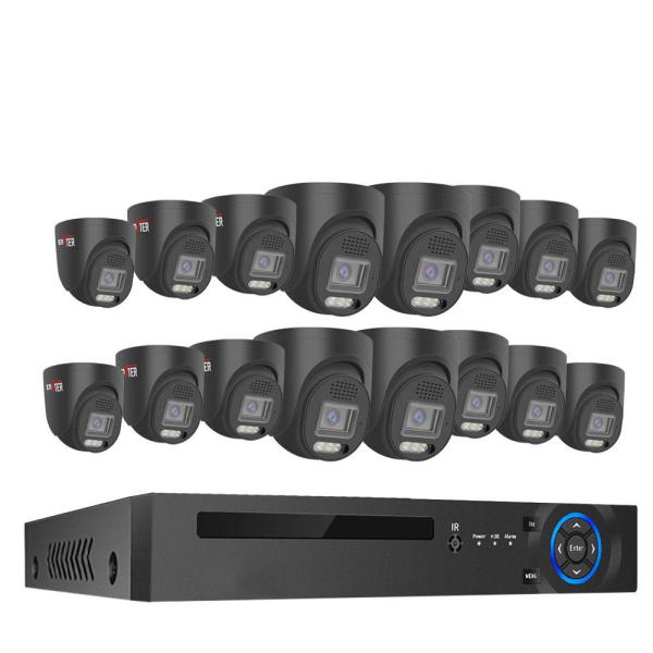 Customized 16 Channels indoor Face Detection H.265 4K 8MP Wired POE IP Network
