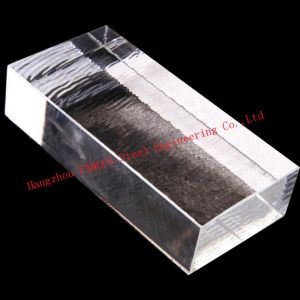 200x100x50mm Solid Glass Block Clear Building Decorative Crystal Brick