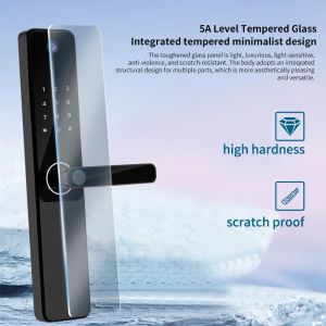 Qleung S802Pro HD Camera Intelligent Fingerprint IC Card Key with WiFi