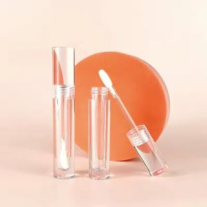 Empty Big Brush Lip Tint Bottle Customized Logo Free Samples Lip Gloss