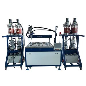 Vertical Installation Two Component Dispenser Machine for AB Resin Mixing and