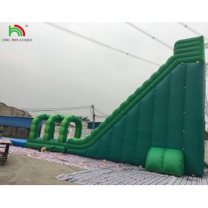 Giant Water Slide Inflatable Commercial Inflatable Water Slide with Pool