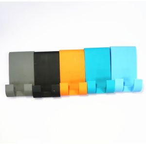 Silicon Rubber No Drilling Required Towel Hook Glass Window Squeegee Hanging