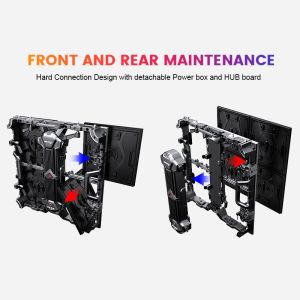 Easy Installing Custom Video Wall P2 P2.6 2.9 P3.91 P4 Movable Display Panel