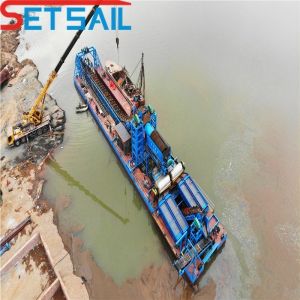 US Multi Function River Mining Dredger with Gold Agitation Chute Multi