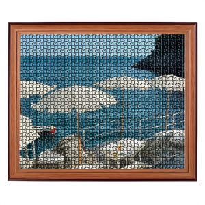 Vibrant Long Lasting Custom Printed Cardboard Puzzles To Challenge Intermediate