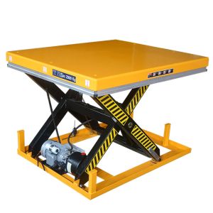 1000kg Small Hydraulic Lift Table 1.3m Scissor Lifting Platform For Factory
