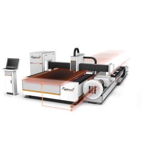 Raytools Laser Head CNC Open Type Stainless Steel Fiber Laser Cutting Machine