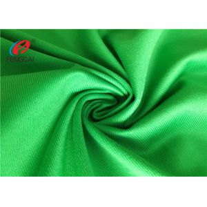 Waterproof Green Polyester Brushed Tricot Fabric Lining Fabric For Garment