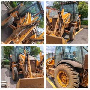 Used CASE 580M Backhoe Loader 100L For Construction Workhorse
