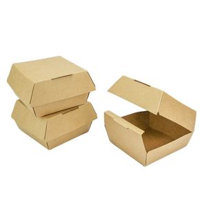 Cheap Reusable Plain Potato Chip Burger And Fries Boxes Packaging Custom for sale