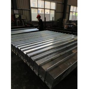 Hot Quality Galvanized Concrete Sleeper Mold Bending Metal Plate Retaining Wall