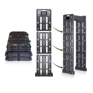 Waterproof Portable Walk Through Metal Detector Security Gate for exhibition