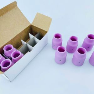 Alumina Welding Cup Set for TIG Welding Torch WP17/18/26 Better Weld Visibility