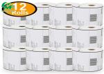 4" X 6" Adhesive Backed Paper Roll Direct Blank Shipping Labels For Zebra 2844