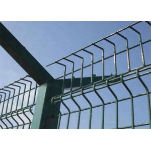 High Security Plastic Coated Welded Wire Mesh Panels with 50mmx100mm and