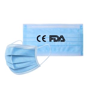 China Single-Use Non-Medical  3 Ply Face Mask with CE and FDA Certificate on sale