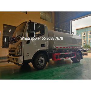 FOTON 4X2 RHD Water Bowser Truck with 5cbm Tanker Volume