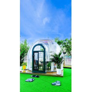 18.2m2 Gazebo Luxurious Steel Dining Bubble Tent Portable Prefabricated Sunroom