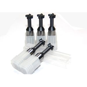 Tungsten Carbide Slot Milling Cutter T Slot Carbide End Mill With Customized