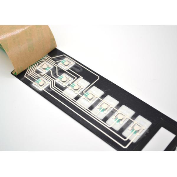 Waterproof Membrane Panel Switch With Multi Buttons For Sports Equipment