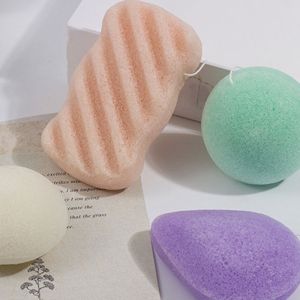 Customized Konjac Body Sponge Wet Dry Exfoliating Shower Sponge