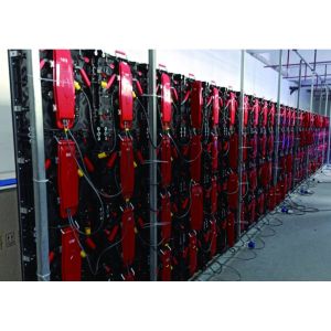 Custom Video Wall Rental , Light weight Led Panel Curved Design