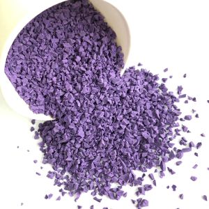 Durable EPDM Playground Surface Red Tennis Court High Elasticity