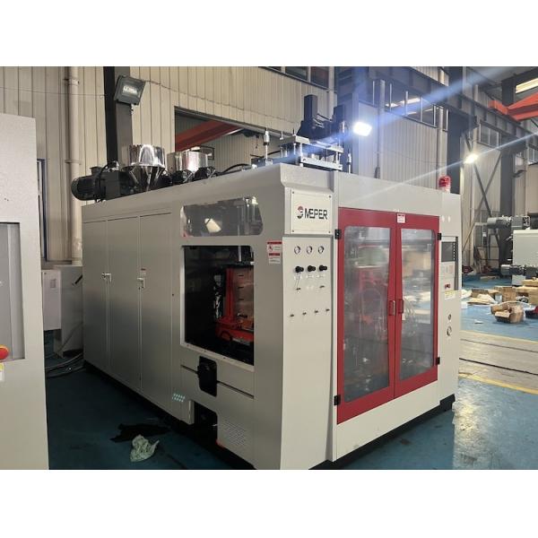 HDPE PE PP PVC PA Automatic Extrusion Blow Molding Machine 90 Plasticizing