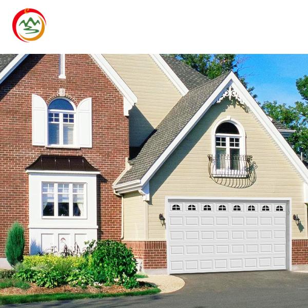 Quality High Quality Residential Waterproof Automatic Sectional Garage Door Steel Material Direct From China Factory Wholesale Villas wholesale