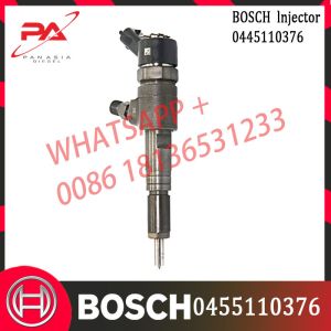 China ISF2.8 ISF3.8 Common Rail Fuel Injector 0445110376 5258744 5309291 on sale