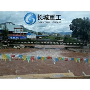 Firm Resistant 3 2 1 Bridge , Army Bailey Bridge Convenient Transportation